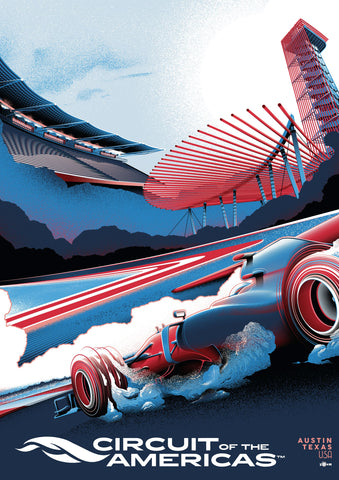 CIRCUIT OF THE AMERICAS 2017 POSTER