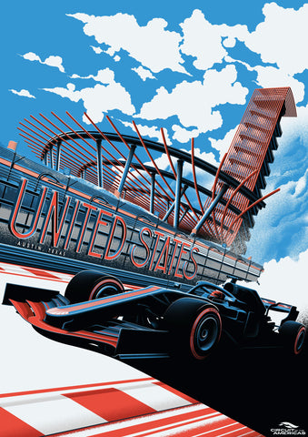 CIRCUIT OF THE AMERICAS 2019 POSTER