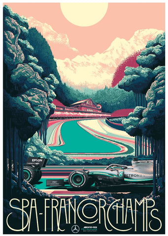 MERCEDES SPA POSTER